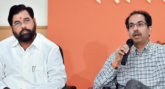 eknath shinde uddhav thackeray