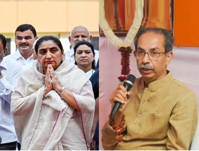 sunetra pawar uddhav thackeray