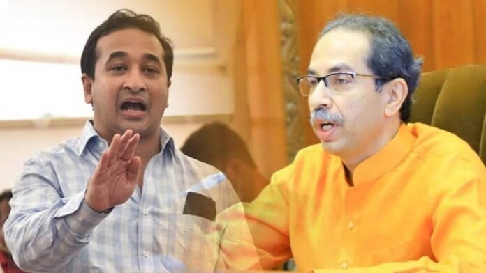nitesh rane vs uddhav thackeray